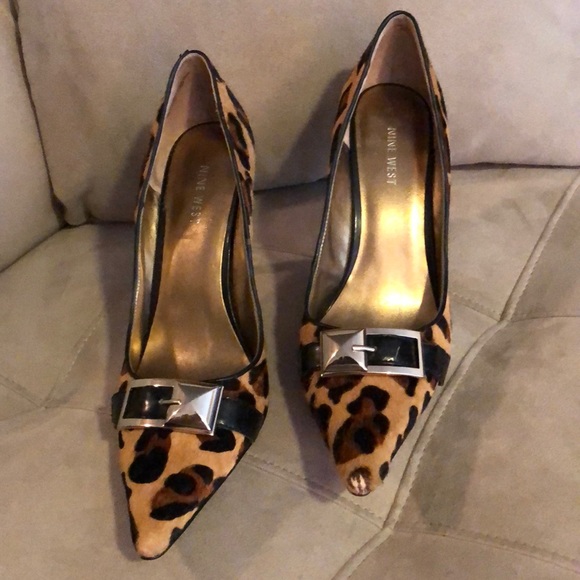 Nine West Shoes - Nine West Cow Leather Heel